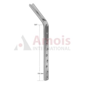 Angle Plate 130 Deg, Compression 9 Holes, Length of Plate 152 mm