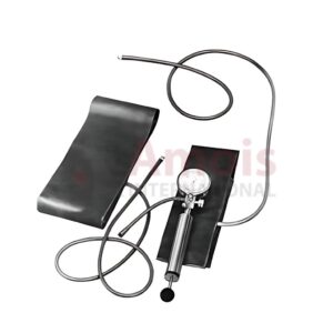 Torniquet/Compression Apparatus Complete Pneumatic incl. Upper Arm Cuff 57 X 9 cm and Thigh Cuff 96 X 13 cm, Both with Latex-Free Bladders