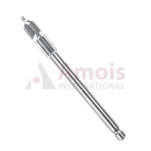 Countersink Mini 5.5cm/2", Dia. 1,1cm, Dental-Shaft, for Dia. 1.5/2.0mm Screws