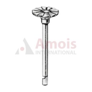 Flat Burr Dia. 25.0mm, Borchardt Shank