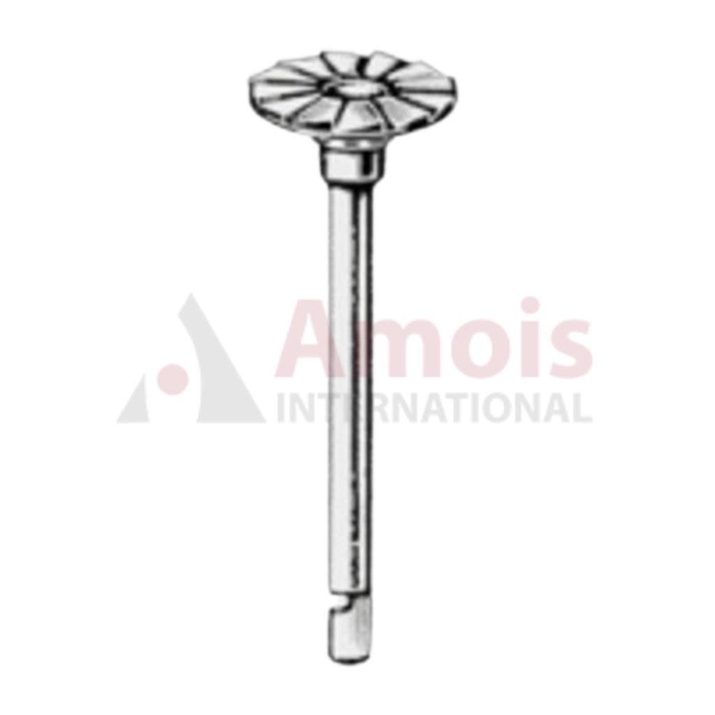 Flat Burr Dia. 25.0mm, Borchardt Shank