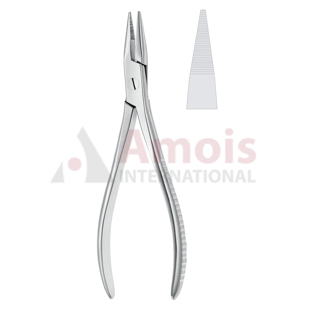 Flat Nose Plier, Pointed 19.5cm