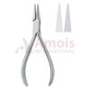 Flat Nose Pliers 14cm One Jaw Smooth / One Jaw Serrated