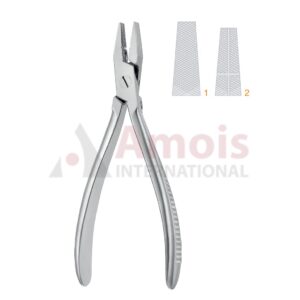 Flat Nose Pliers Serrated