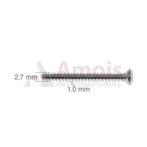 Fullthreaded Cortical Screw, Dia. 2.7mm