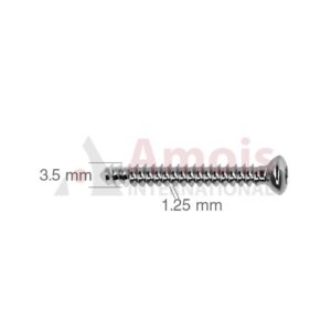 Fullthreaded Cortical Screw, Dia. 3.5mm