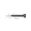 Fullthreaded Cortical Screw Dia. 4.5mm, Self-Tapping