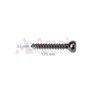 Fullthreaded Cortical Screw Dia. 4.5mm, Self-Tapping