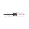IMF Screw with Full Thread, Titanium, Dia. 2.0mm, P=5 Piece