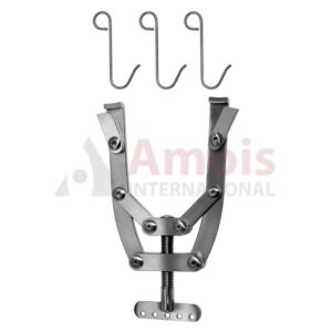 KIRSCHNER U.S. Wire Traction Bow, with 3 Traction Hooks