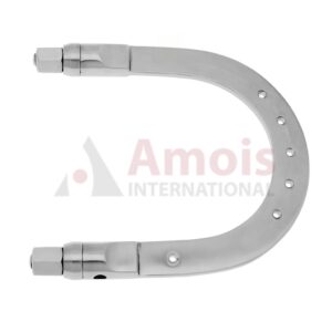 KIRSCHNER Wire Traction Bow, with 3 Traction Hooks (2x Large, 1x Small), without Wire Tightener