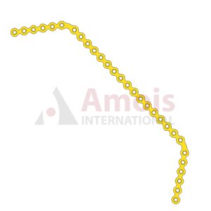 Lower Jaw Reconstruction Angle Plate 2.7mm, Titanium