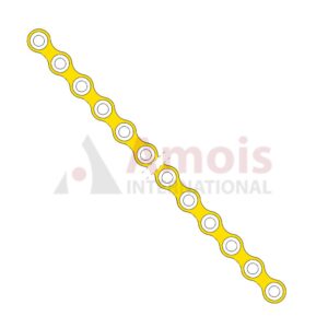 Mini Plate Straight 2.0mm, Titanium, Profile 1.0mm P=5 Piece