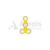 Mini T-Plate 2.0 mm, Titanium, 4 Holes, Narrow, Profile 1.0mm, P=5 Piece