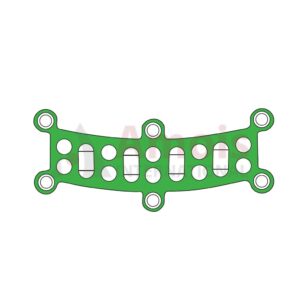Neuro Cleavage Plate 1.6mm, Titanium, Holes Spacing 35.0mm