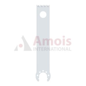 Oscillating Saw Blade Synthes/AO, 90.0mm Depth of Cut, 19.0mm Width of Cut, P=10 Pieces