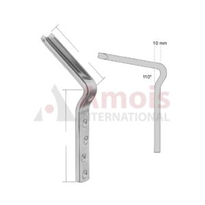 Angled Blade Plate Femur, Round Holes