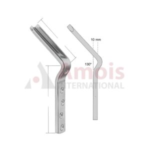 Plate Femur 130 Deg Round Holes