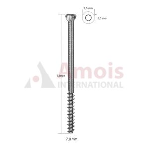 Screw Cannulated 7 mm 32thrd