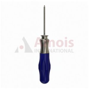 Screw Driver 18cm (7"), Self-Retaining, for Titanium Cross Head Screws Dia. 2.0mm