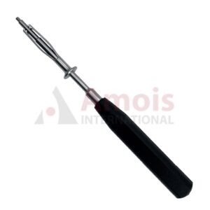 Screw Driver 19.5cm/7?", Hexagonal 2.5mm, with Holding Sleeve, for 2.7/3.5/4.0mm Screws