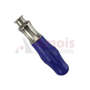 Screw Driver Handle 10cm (4"), Self-Retaining, for Dia. 1.7mm Until Dia. 2.7mm Screwdriver Blades