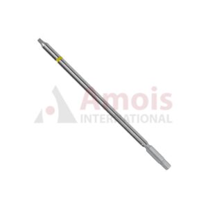 Screwdriver Blade 10cm, Self-Retaining, with Hexagon Coupling, for Titanium Hexagonal Head Screw Dia. 2.7mm