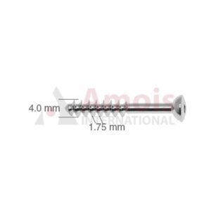 Short Threaded Cancellous Screw, Dia. 4.0mm