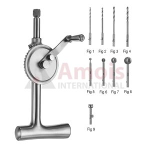STILLE Hand Drills 20.5cm Complete