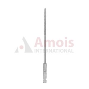 Tap 10cm (4"), AO-Shaft, for Cortical Screws Dia. 2.7mm Thread Pitch 1.0mm