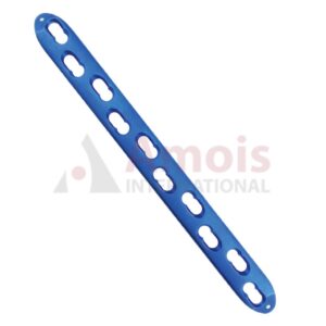 Titanium Broad Locking Plate 5.0mm, (Combi Holes), Straight, Angle-Stable