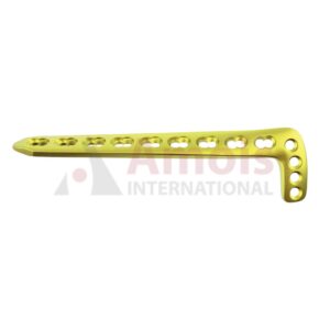 Titanium Distal Tibia Locking Plate 3.5mm, Anterolateral, (Combi Holes), Angle-Stable