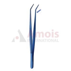 Titanium Plates and Screws Holding Forceps. 15cm (6"), Angled