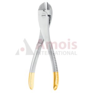 Wire Cutting Plier 18.5cm, TC for Soft Wires Up to Dia. 2.5mm for Hard Wires Up To Dia. 1.5mm