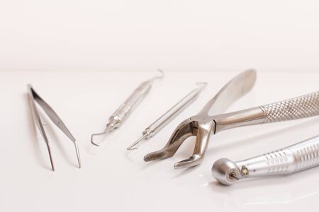 High-grade stainless steel is commonly used, often with precision machining for ergonomic comfort, corrosion resistance, and sterilization readiness.