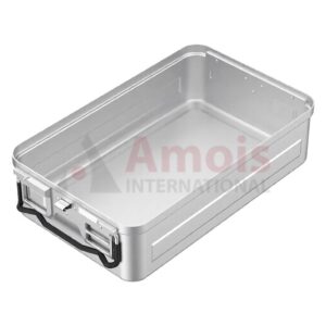 Bottom for Sterilization Container, Silver, Bottom Non-Perforated