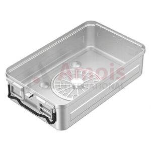Bottom for Sterilization Container, Silver, Bottom Perforated