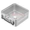 Bottom For Sterilization Container, Silver, Bottom Perforated