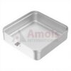 Bottom for Sterilization Container, silver, Bottom non-perforated