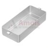 Bottom for Sterilization Container, silver, Bottom non-perforated