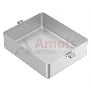 Bottom for Sterilization Container, silver, Bottom non-perforated
