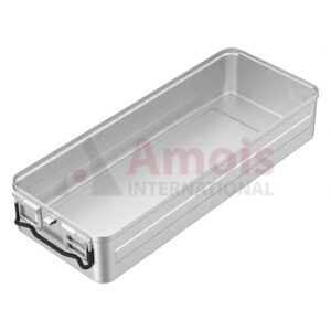 Bottom for Sterilization Container, Silver, Bottom Non-Perforated