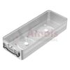 Bottom for Sterilization Container, Silver, Bottom Perforated