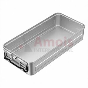 Bottom for Sterilization Container, Silver, Bottom Non-Perforated