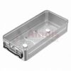 Bottom for Sterilization Container, Silver, Bottom Perforated