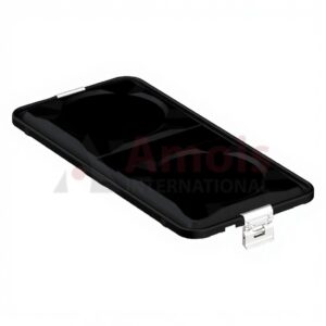 Container Lid Black for Storage Disposal Container 585x285mm