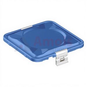 Container Lid Blue for Storage Disposal Container 295x280mm