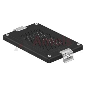 Lid for Dental-Container , black Lid perforated, 325x192mm