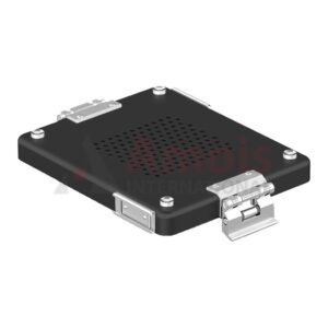 Lid for Dental-Container, black perforated, 232x174mm