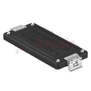 Lid for Sterilization Container, black Lid perforated, 315x140 mm